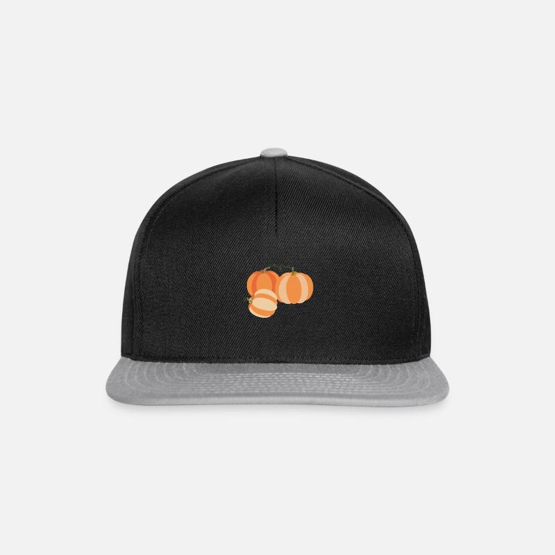 Kürbisse - Snapback Cap - Schwarz/Grau