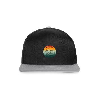 Vanlife - Snapback Cap - Schwarz/Grau - Vorne