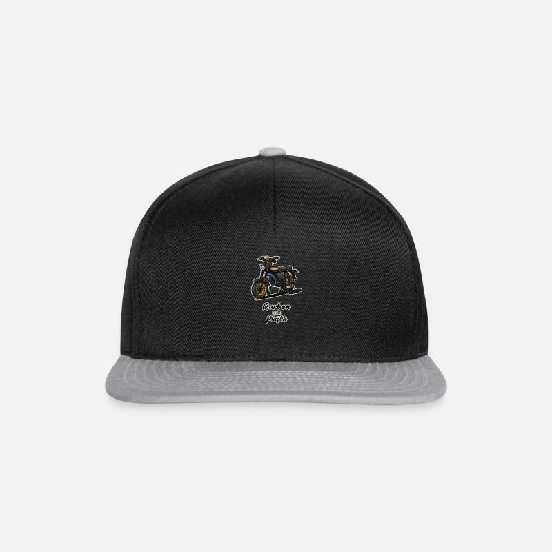 S51 // Tuning // Illustration - Snapback Cap - Schwarz/Grau