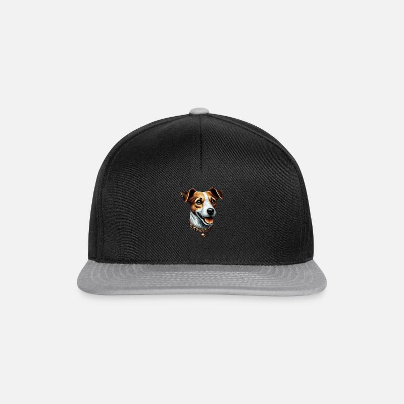 Jack Russel - Snapback Cap - Schwarz/Grau
