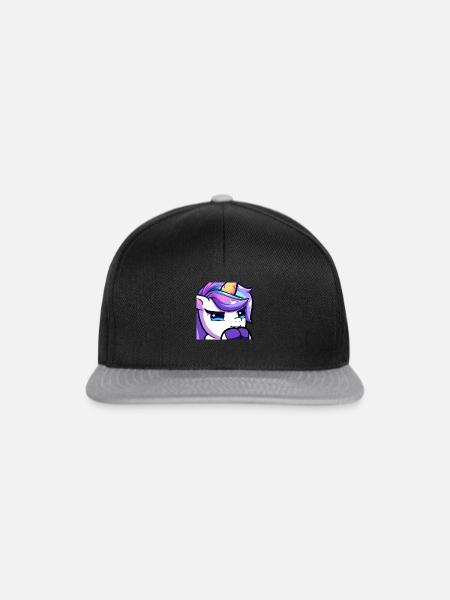 lya mh - Snapback Cap - Schwarz/Grau