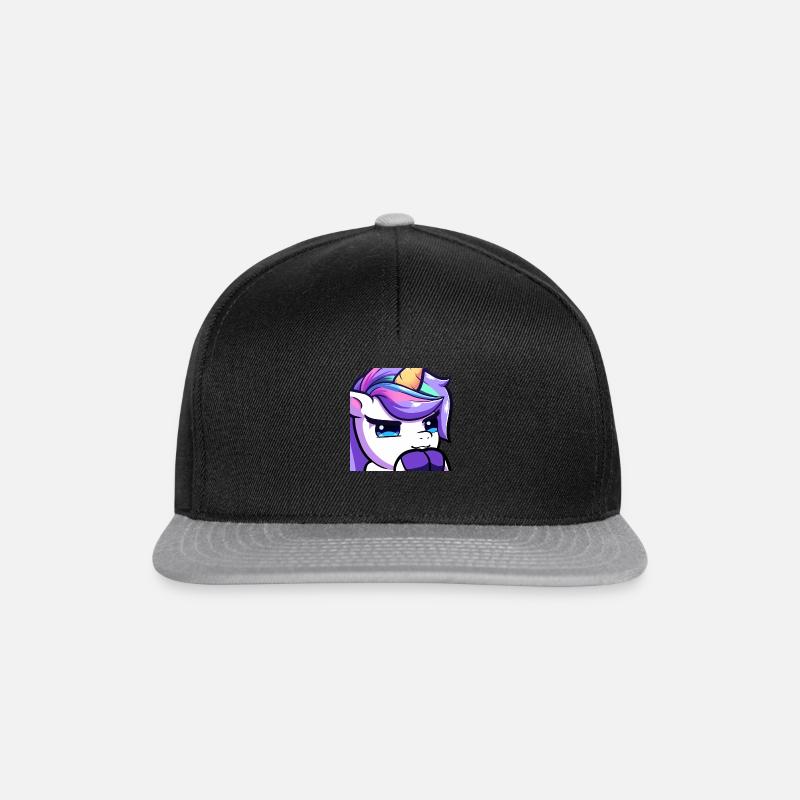 lya mh - Snapback Cap - Schwarz/Grau