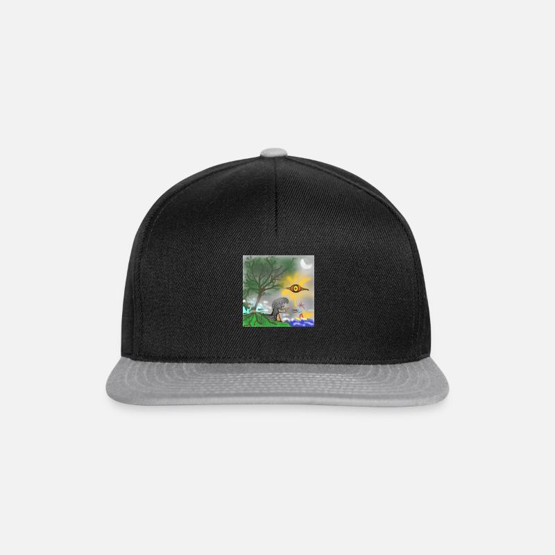 1 Mimir - Snapback Cap - Schwarz/Grau