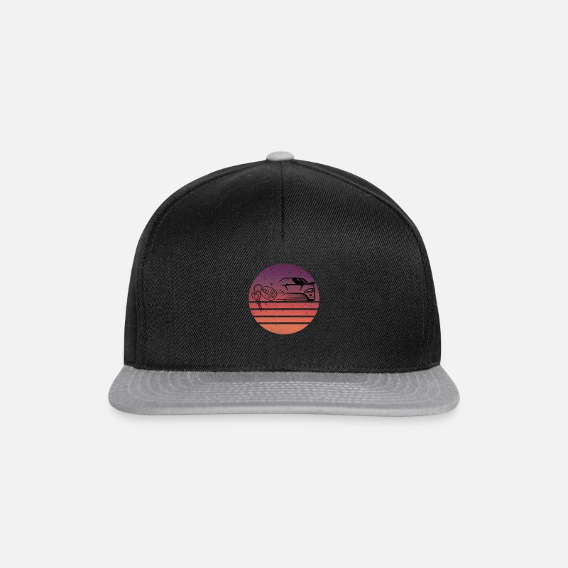 Ich liebe mein Auto - Snapback Cap - Schwarz/Grau