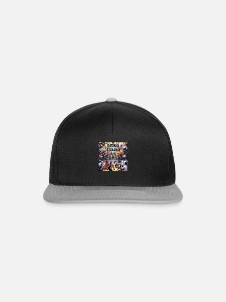 Der rationale Austausch - Snapback Cap - Schwarz/Grau