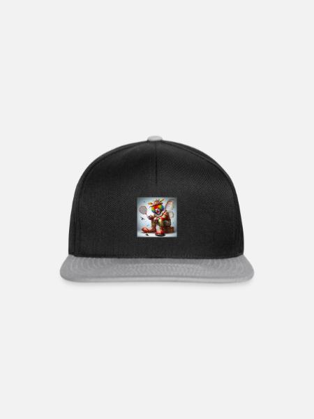 Clown - Snapback Cap - Schwarz/Grau