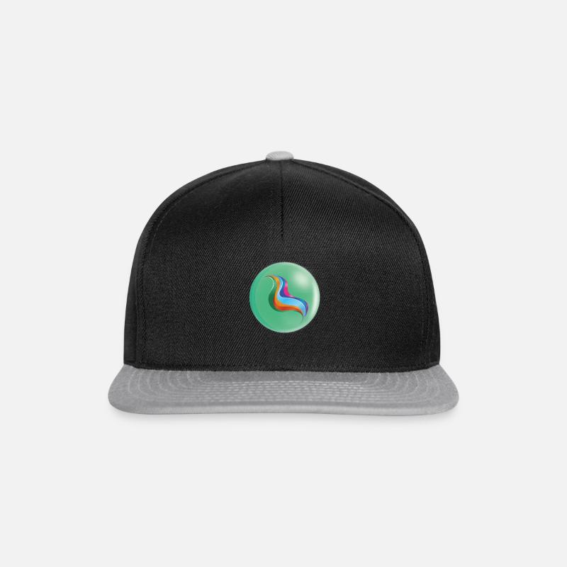 ME Green - Snapback Cap - black/grey