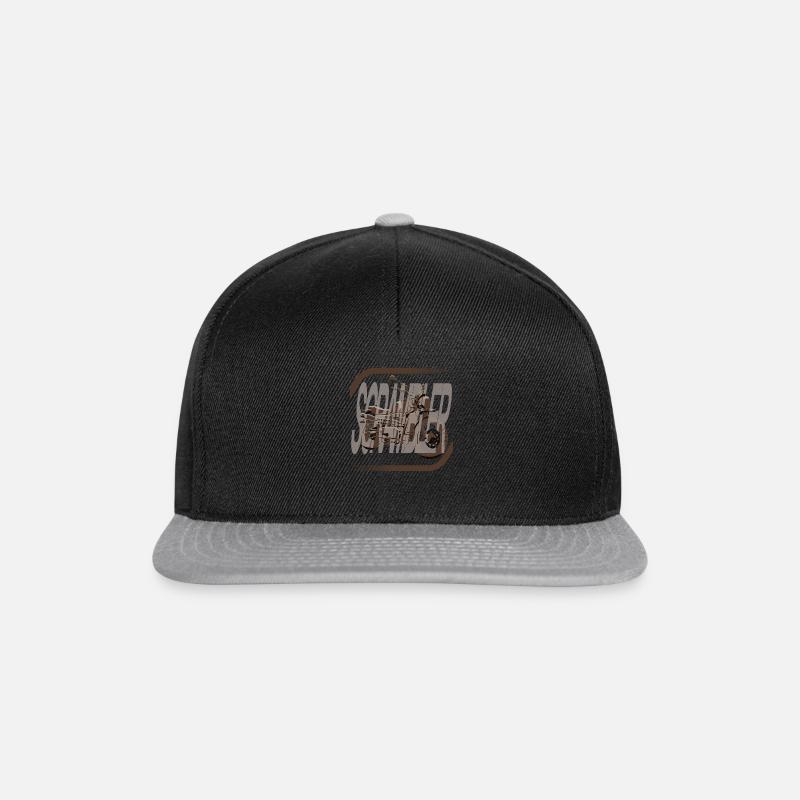 Road Scrambler - Snapback Cap - black/grey