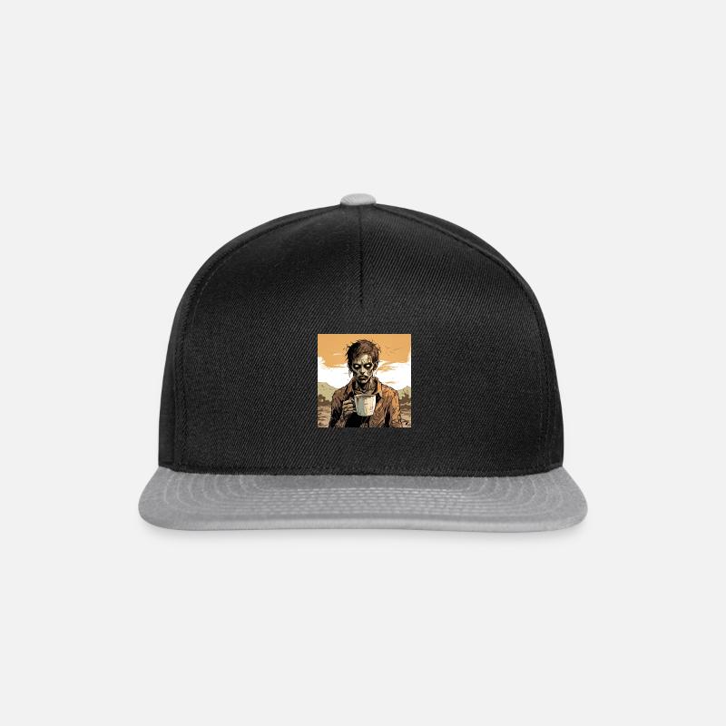 Zombie - Snapback Cap - Schwarz/Grau
