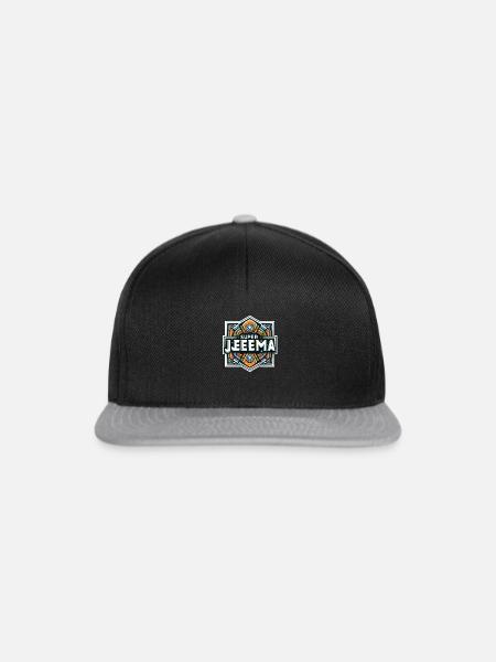 Super Jeema Shiny Shiny - Snapback Cap - Schwarz/Grau