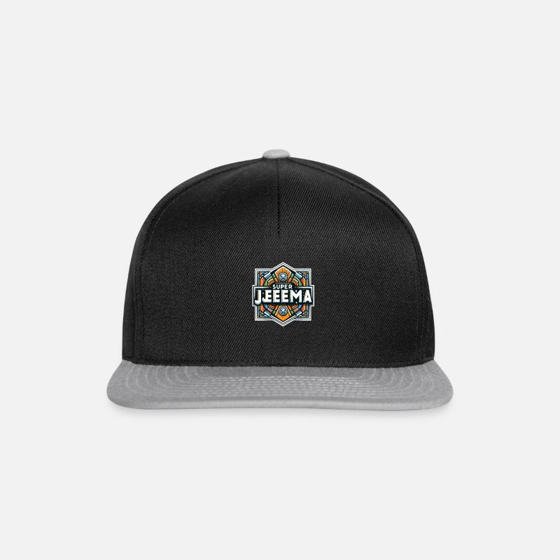 Super Jeema Shiny Shiny - Snapback Cap - Schwarz/Grau
