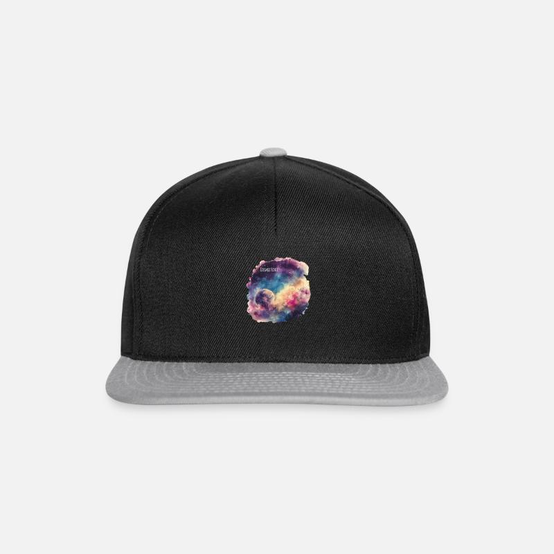Cosmic Love - Snapback Cap - Schwarz/Grau