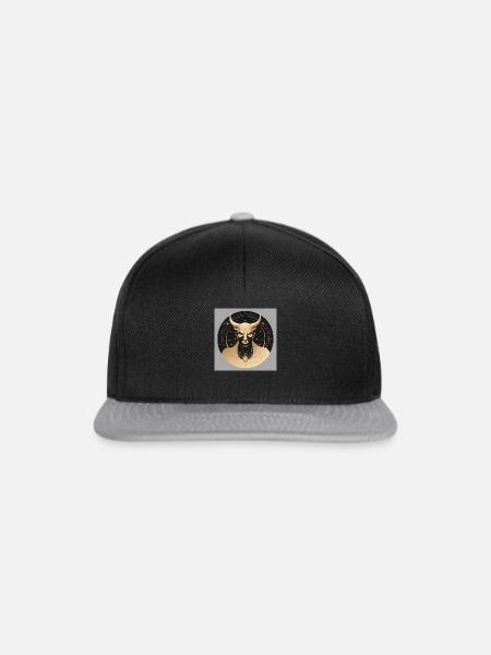 Calm Demon - Snapback Cap - Schwarz/Grau