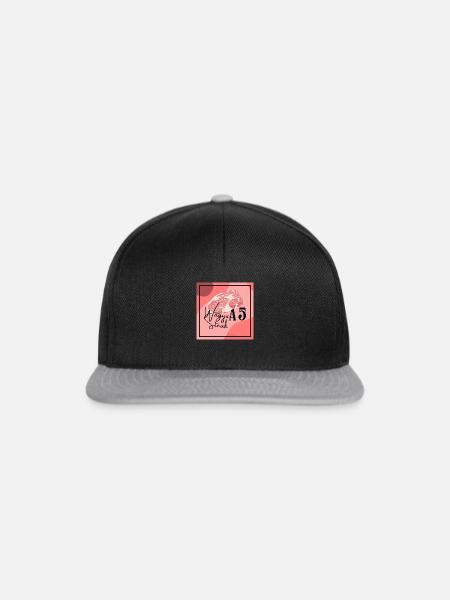 Wagyu STEAK - Snapback Cap - Schwarz/Grau
