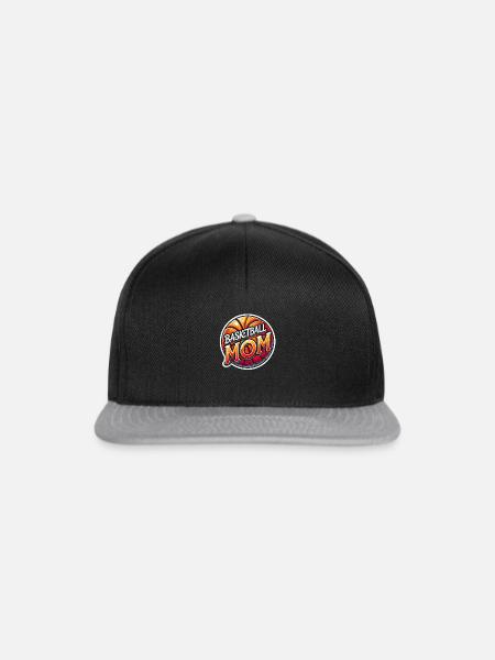 Basketball Mom Mamma - Snapback Cap - Schwarz/Grau