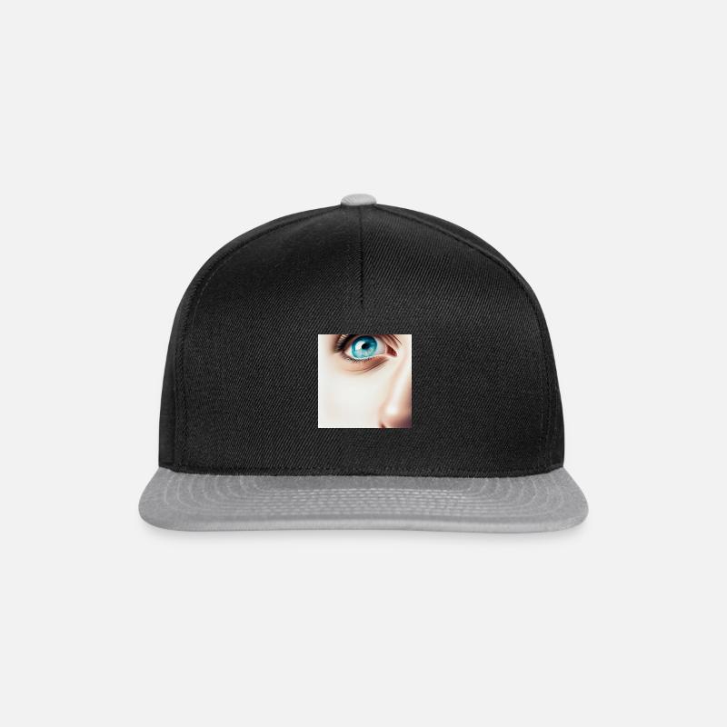 Face - Snapback Cap - black/grey