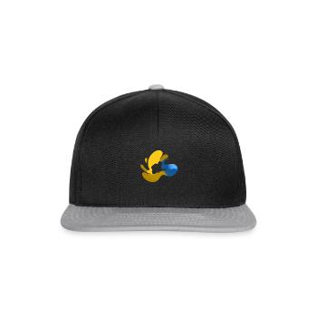 Bassist Elektrogitarre Heavy - Snapback Cap - Schwarz/Grau - Vorne