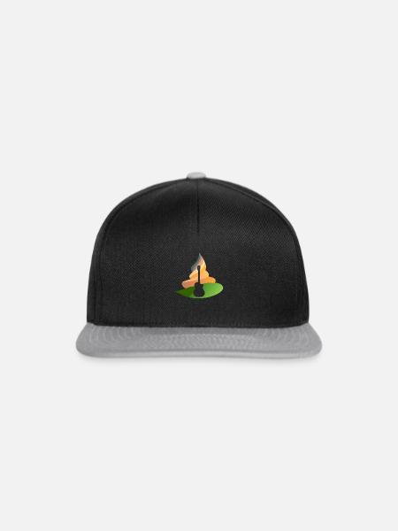 Gitarre Bassist Shouter - Snapback Cap - Schwarz/Grau