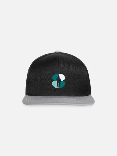 Elektroinstallation Elektrotechnik Strom - Snapback Cap - Schwarz/Grau