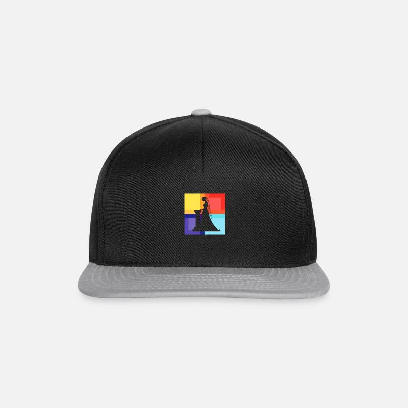 Relation de partenariat - Casquette snapback - noir/gris