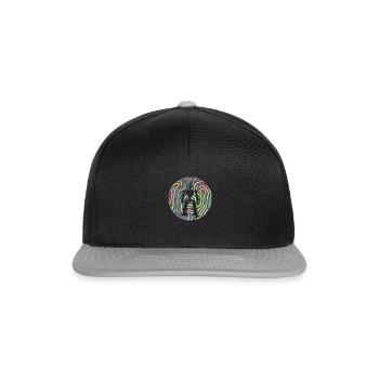 Robotique Informatique Cyborg - Casquette snapback - noir/gris - Devant