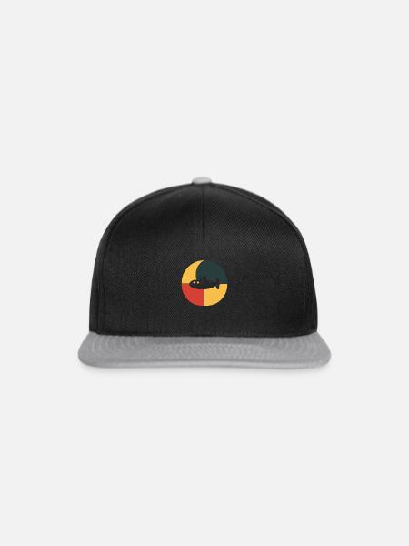 Uboot U Boot Navy - Snapback Cap - Schwarz/Grau