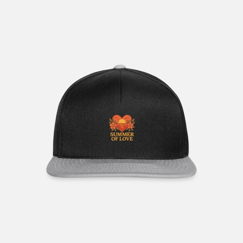 Liebe Ambiente Summer 1 - Snapback Cap - Schwarz/Grau