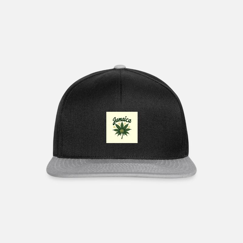 Flux Dev Create a design featuring a vibrant ca - Snapback Cap - Schwarz/Grau