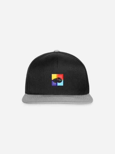 Donuts Glasur Fett - Snapback Cap - Schwarz/Grau