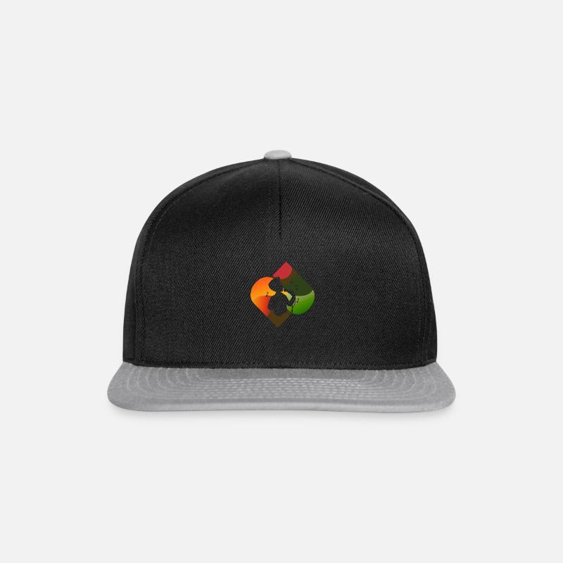 Gesang - Snapback Cap - Schwarz/Grau