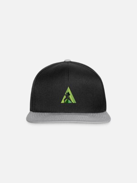 Fechten Kampfkunst Florett - Snapback Cap - Schwarz/Grau