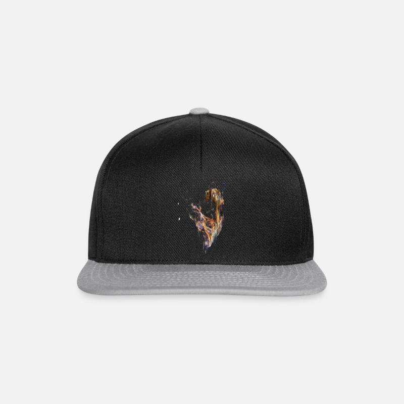 Hubble Deep Space - Casquette snapback - noir/gris
