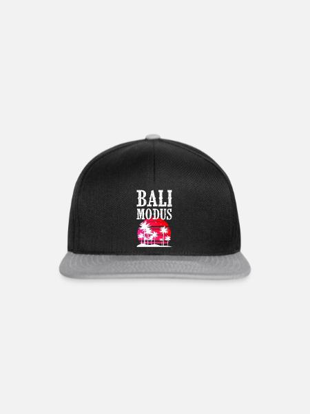 Bali Modus - Snapback Cap - Schwarz/Grau