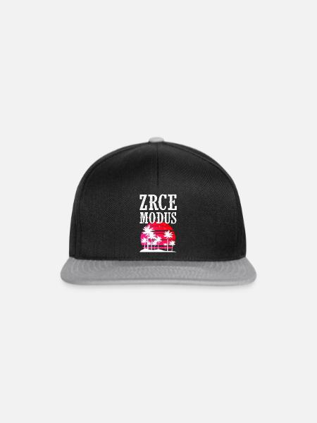 Zrce Modus - Snapback Cap - Schwarz/Grau