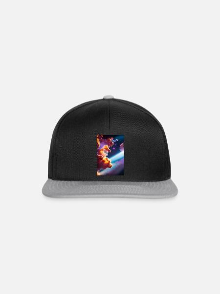 Das Universum im Wandel - Snapback Cap - Schwarz/Grau