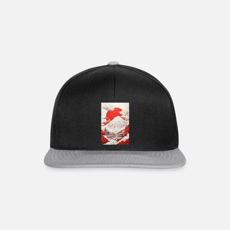 IMG 0176 - Snapback Cap - Schwarz/Grau