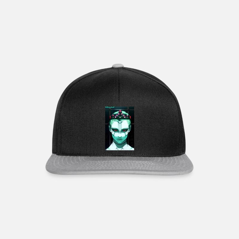 Cyperpunk 159 - Snapback Cap - Schwarz/Grau