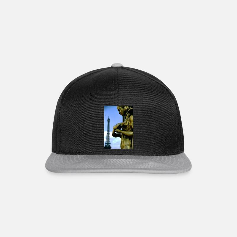 Paris - Snapback Cap - Schwarz/Grau