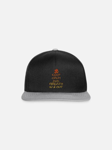 Yoga - Snapback Cap - Schwarz/Grau