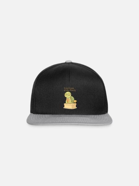 Süßer Mitarbeiter des Monats - Snapback Cap - Schwarz/Grau