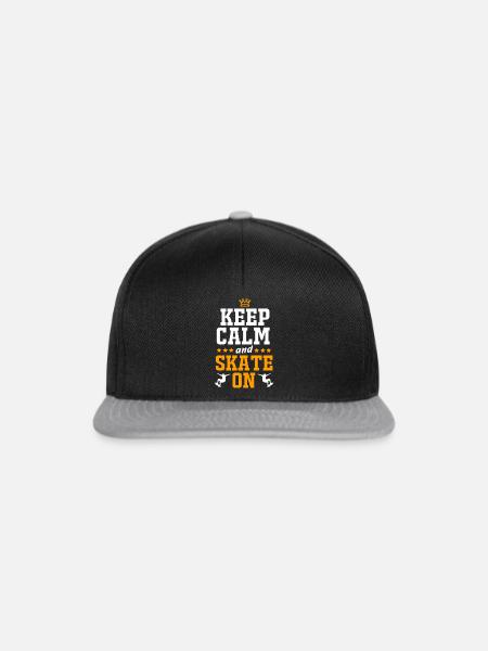 Scooter Roller - Snapback Cap - Schwarz/Grau