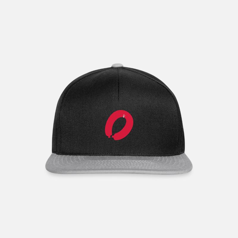 wurst - Snapback Cap - black/grey