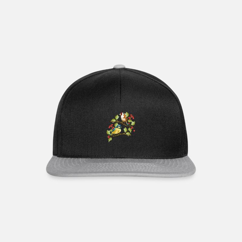 The birds - Snapback Cap - black/grey