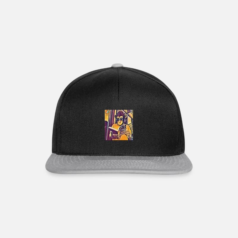 The Thinking Monkey - The Thinking Monkey - Snapback Cap - black/grey