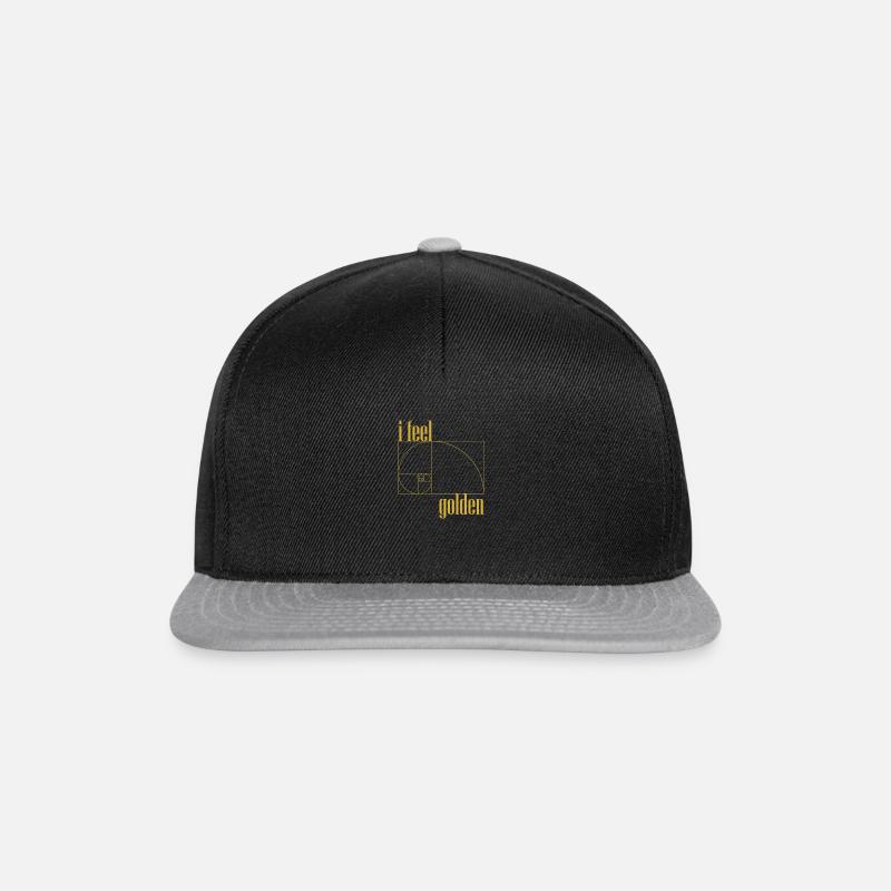 i feel golden - Snapback Cap - Schwarz/Grau