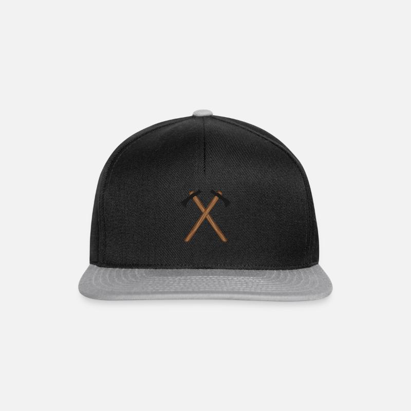 Axe - Snapback Cap - black/grey