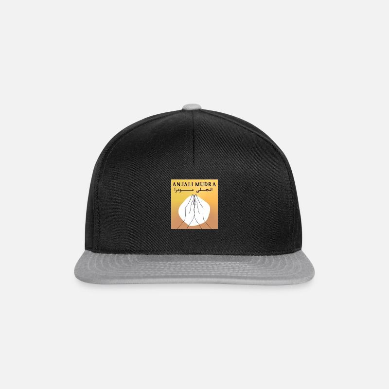 Anjali Mudra - Snapback Cap - Schwarz/Grau