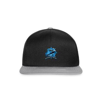 O Captain! My Captain! - Snapback Cap - Schwarz/Grau - Vorne