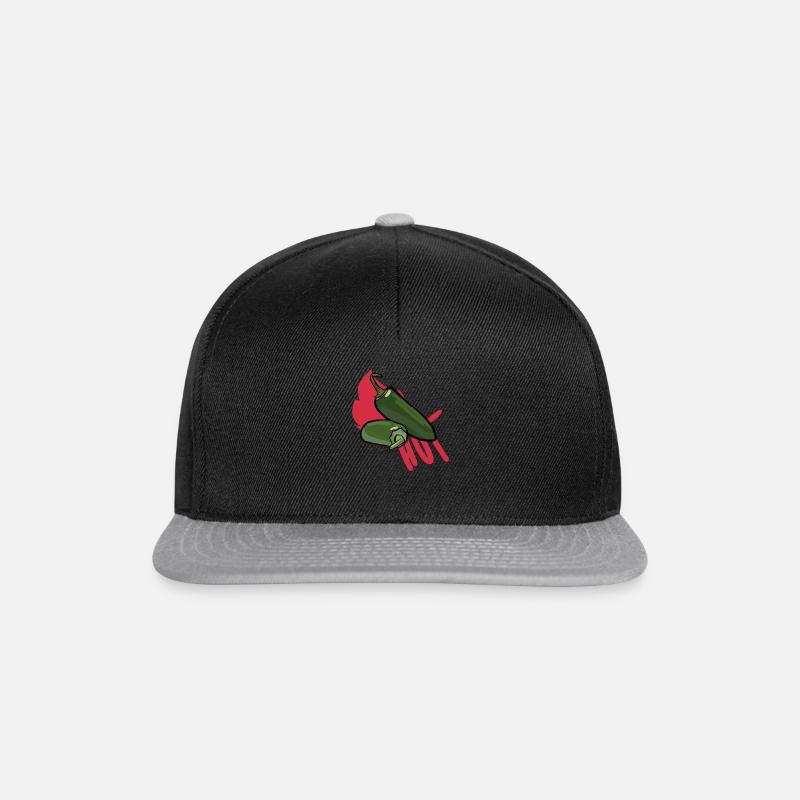 Jalapeño - Snapback Cap - Schwarz/Grau