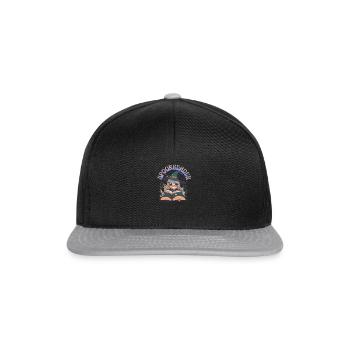 halloween reading - Snapback Cap - black/grey - Front